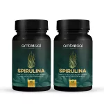 Ambrosial Spirulina Capsule 500 mg 2 Pack 120's