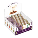 Vegan Way 100% Natural Healthy and Raw Granola Bars | Gluten Free | Non GMO | Individually Wrapped | Super Food Simple Ingredients | Healthy Snack | Breakfast Bars | 12 x 40g Bars