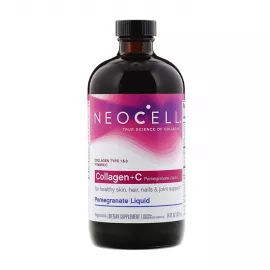 Neocell Collagen + C Pomegranate Liquid 4000 Mg 16 Oz (473 ml)