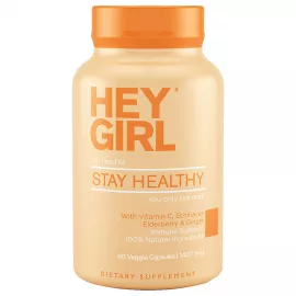 Hey Girl Nutrition Stay Healthy Vitamins Elderberry Flavor Veggie Capsules 60's