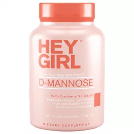 Hey Girl Nutrition D Mannose Cranberry Flavour Veggie Capsules 60's
