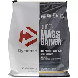 Dymatize Super Mass Gainer Gourmet 12 lb (5.4 kg) Vanilla Flavor 16 Servings