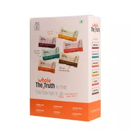The Whole Truth Protein Bars All-In-One Pack of 6 Different Flavors