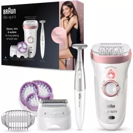 Braun Silk-Epil 9 9980 Skin Spa Sensosmart Rose Gold Colour Epilator