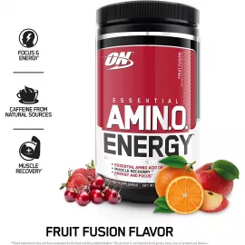 Optimum Nutrition Amino Energy Fruit Fusion 30 Servings 9.5 oz (270g)