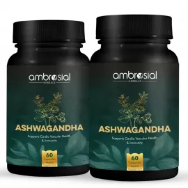 Ambrosial Ashwagandha 500 mg Capsules 60's