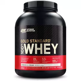 Optimum Nutrition Gold Standard 100% Whey Protein Cookies and Cream 4.65 lb (2.11 kg)