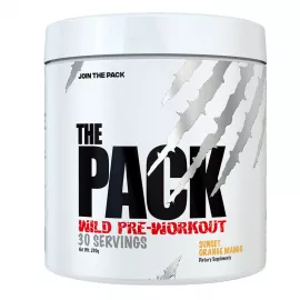The Pack Wild Pre-Workout Sunset Orange Mango Flavor 30 serving 221 g