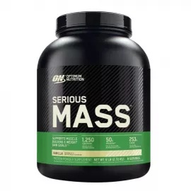 Optimum Nutrition Serious Mass Weight Gainer Vanilla Flavor 6 lb (2.72 kg)