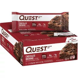 Quest Nutrition Protein Bar Chocolate Brownie Pack of 12