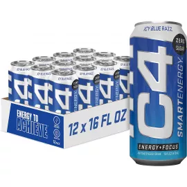 Cellucor C4 Smart Energy Drink  Icy Blue Razz