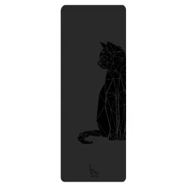 Meow Yoga Meow Mat Black