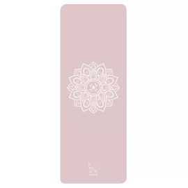 Meow Yoga Mandala Mat Pink