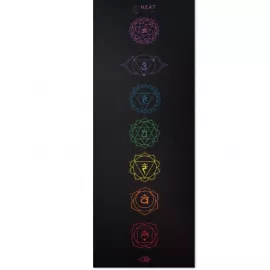 Neat by Nicky Chunky Chakra Black Yoga Mat