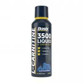 Basix L-Carnitine 3500 mg Liquid & Green Tea Razz 480 ml