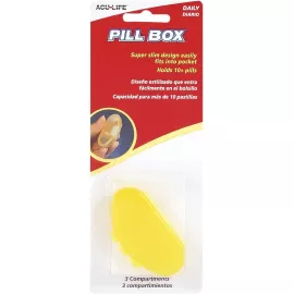Acu Life Daily Pill Box Kidney Shaped