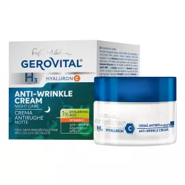 Gerovital H3 Hyaluron C Anti-Wrinkle Cream Night Care 50 ml