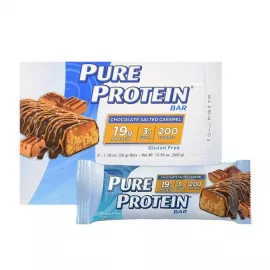 Pure Protein Chocolate Salted Caramel 50 g - Box of 6 pcs