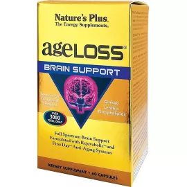 Natures Plus Ageloss Brain Support Capsules 60's