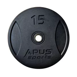 Apus Poland Olympic Rubber Bumper Plates 15 Kg