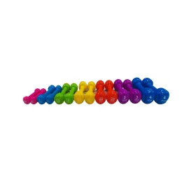 Apus Sports Vinyl Dumbbell Set 0.5 Kg to 4 Kg (7 Pairs)