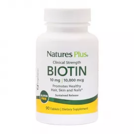 Natures Plus Biotin 10 mg Tablets 90's