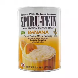 Natures Plus Spiru-Tein Banana 2.4 LBS Can 1088 g
