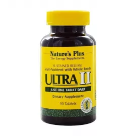 Natures Plus Ultra II 1 A Day Sustained Release Multi Vitamin & Minerals 90's