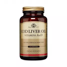 Solgar Norwegian Cod Liver Oil Softgels 250's