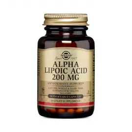 Solgar Alpha Lipoic Acid 200 mg Vegetable Capsule 50's