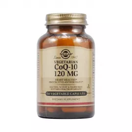  أقراص CoQ 10 الهلامية بتركيز 120 مللي جرام من سولجار 60