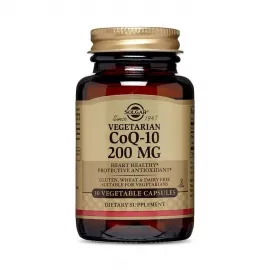  أقراص CoQ 10 الهلامية بتركيز 200 مللي جرام من سولجار 30