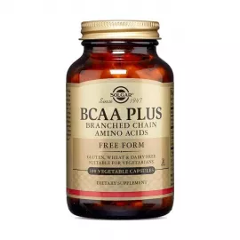 Solgar BCAA Plus Vegetable Capsules 100's