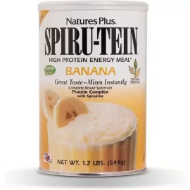 Natures Plus Spiru Tein Banana 1.2lb (544gm) Can