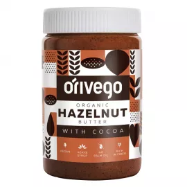 Organic Hazelnut Butter with Cocoa 450 gm