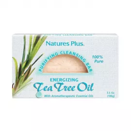 Natures Plus Tea Tree Oil Cleansing Bar 3.5 Oz Bars