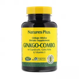 Natures Plus Ginkgo Combo Vegetarian Capsules 90's