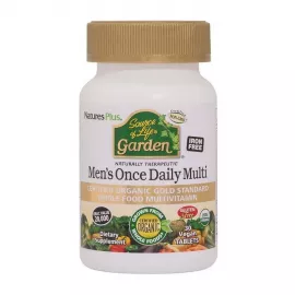 Natures Plus Source Of Life Garden Organic Men's Daily Tablet 30's