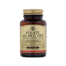 Solgar Folic Acid 400 Mcg Tablets 250's