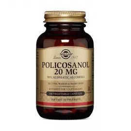 Solgar Policosanol 20 mg Vegetable Capusule 100's