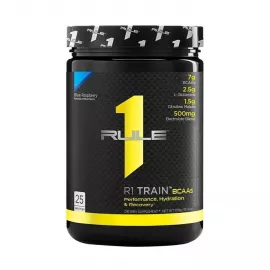 Rule1 Train BCAAs Blue Raspberry 25 Servings 378g