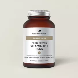 Wild Nutrition Food-Grown Vitamin B12 Plus Capsules 30's