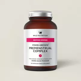 Wild Nutrition Food-Grown Premenstrual Complex Capsules 60's