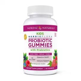 Nordic Sunshine Probiotic Gummies Kids Merry Berry Punch 60's