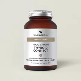 Wild Nutrition Food-Grown Thyroid Connect Capsules 60's