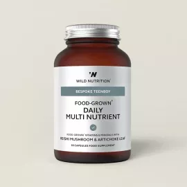 Wild Nutrition Food-Grown Daily Multi Nutrient-Teen Boy 60 Capsules