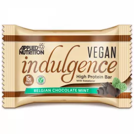 Applied Nutrition Vegan Indulgence Hight Protein Bar Belgian Chocolate Mint Flavour 50g