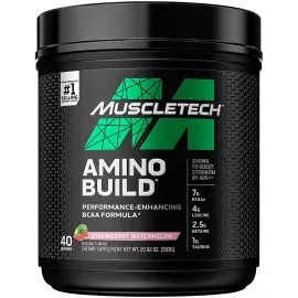 Muscletech Amino Bulid BCAA Strawberry Watermelon 593g