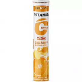 Laperva Vitamin C Complex + Zinc Orange Flavor Tablets 20's