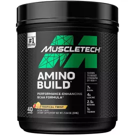 Muscletech Amino Bulid BCAA Tropical Twist 614g
